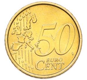 50 евроцентов 2002 года Италия — Фото №2