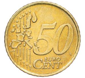 50 евроцентов 1999 года Нидерланды — Фото №2