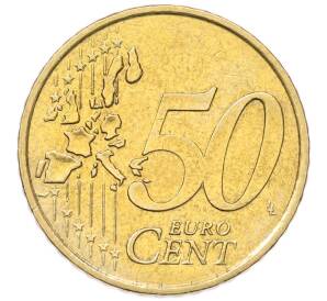 50 евроцентов 2002 года F Греция