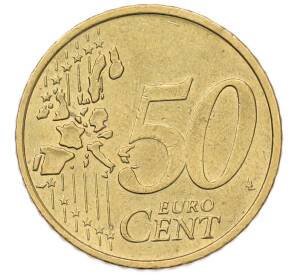 50 евроцентов 2002 года D Германия