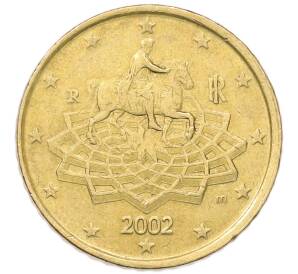 50 евроцентов 2002 года Италия