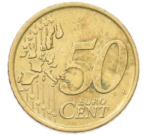 50 евроцентов 2002 года Италия