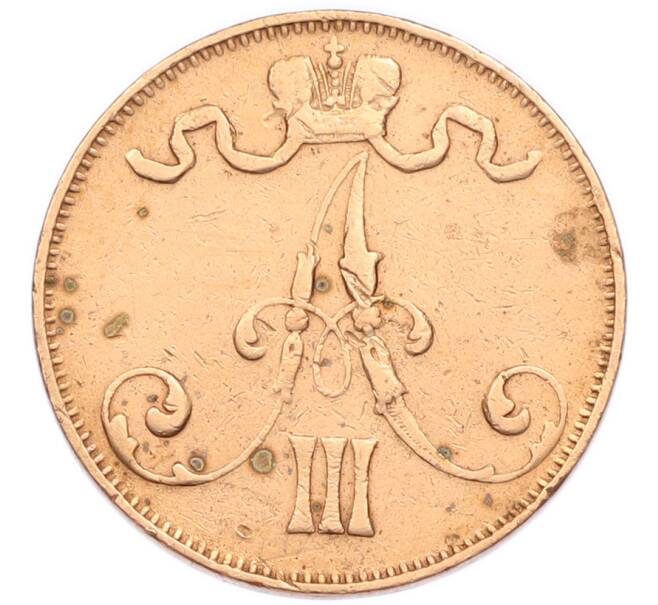 Монета 5 пенни 1888 года Русская Финляндия (Артикул: T11-53630) — Фото №2
