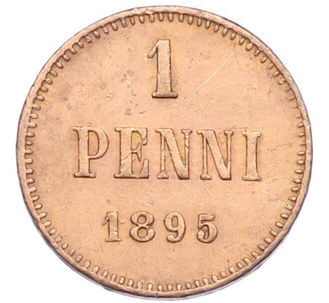 Монета 1 пенни 1895 года Русская Финляндия (Артикул: T11-53640) — Фото №1