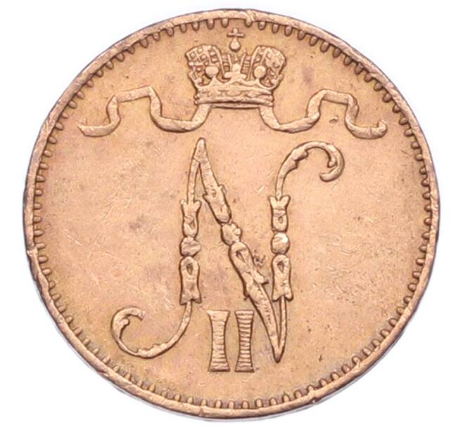 Монета 1 пенни 1895 года Русская Финляндия (Артикул: T11-53640) — Фото №2