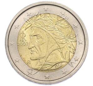 2 евро 2003 года Италия — Фото №1