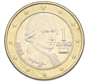 1 евро 2002 года Австрия