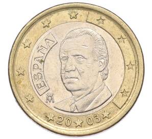 1 евро 2003 года Испания