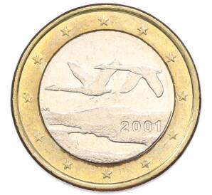 1 евро 2001 года Финляндия