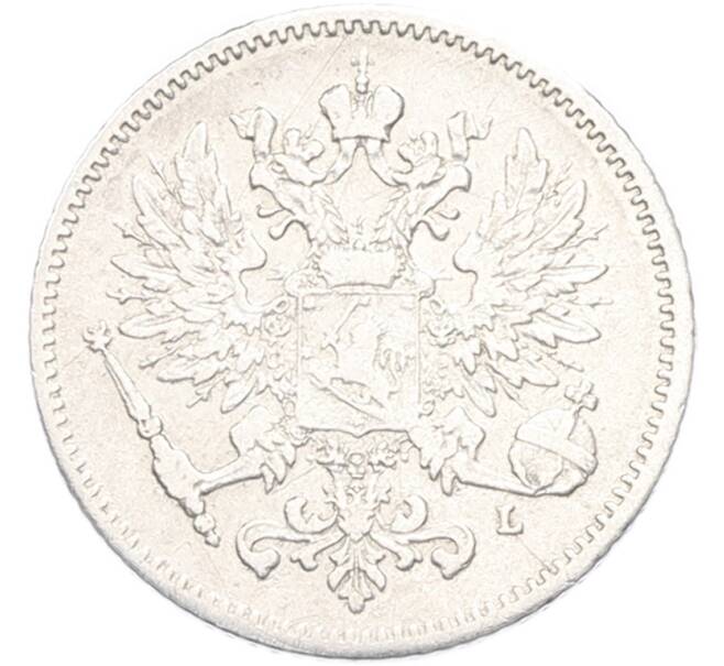 Монета 25 пенни 1908 года Русская Финляндия (Артикул: T11-53825) — Фото №2