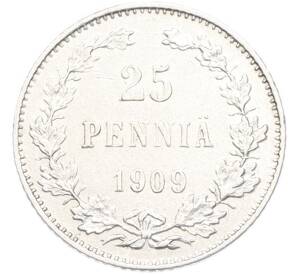 25 пенни 1909 года Русская Финляндия — Фото №1