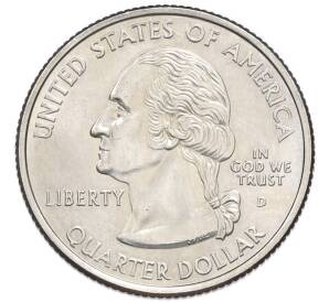 25 центов (1/4 доллара) 2005 года D США «Штаты и территории — Калифорния» — Фото №2