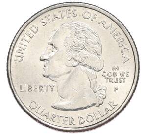 1/4 доллара (25 центов) 2002 года P США «Штаты и территории — Луизиана» — Фото №2