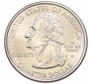 1/4 доллара (25 центов) 2005 года D США «Штаты и территории — Калифорния»