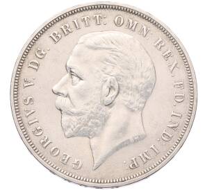 1 крона 1935 года Великобритания «25 лет правлению Короля Георга V»