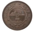 Монета 1 пенни 1898 года Южно-Африканская республика (Трансвааль) (Артикул M2-37228)