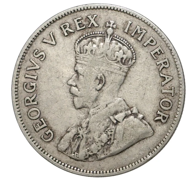 Монета 2 1/2 шиллинга 1933 года Британская Южная Африка (Артикул M2-37245)