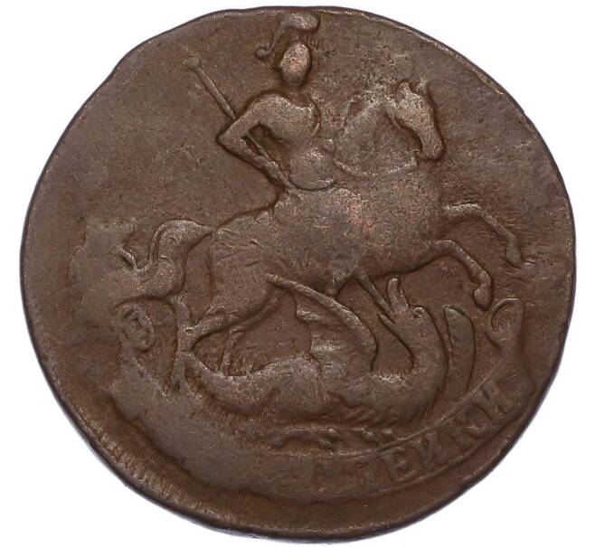 Монета 2 копейки 1758 года (Артикул: K7-4589) — Фото №2