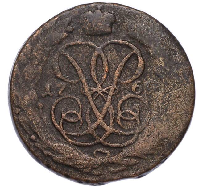 Монета 1 копейка 1760 года (Артикул: K7-4602) — Фото №1