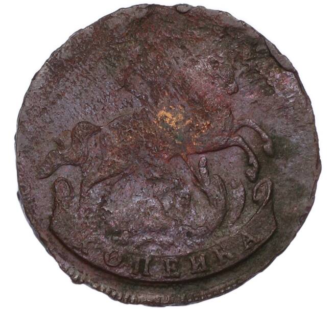 Монета 1 копейка 1760 года (Артикул: K7-4603) — Фото №2