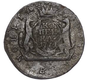 1 копейка 1771 года КМ «Сибирская монета» — Фото №1