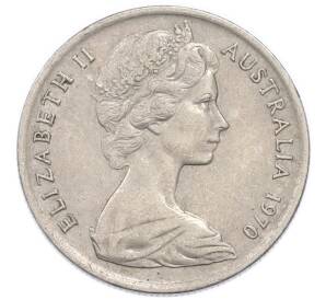 5 центов 1970 года Австралия — Фото №1