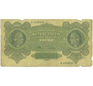 10000 польских марок 1922 года Польша — Фото №1