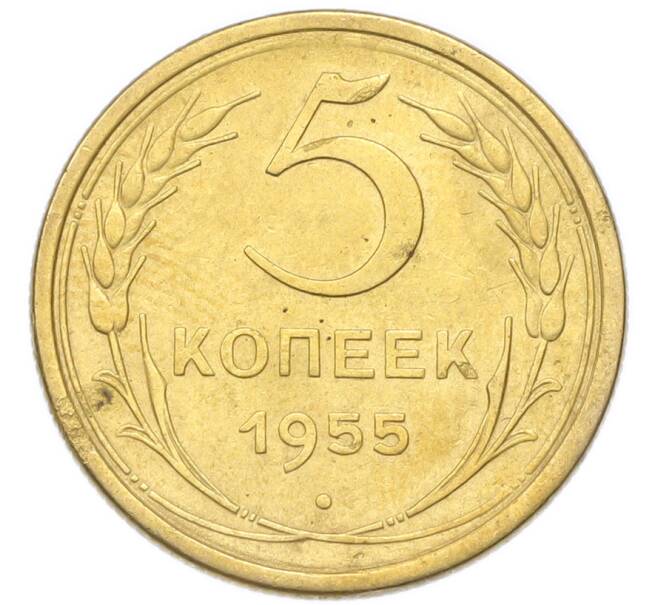 Монета 5 копеек 1955 года (Артикул: K12-94009) — Фото №1