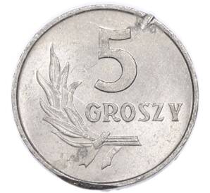 5 грошей 1971 года Польша — Фото №2