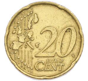20 евроцентов 2002 года Италия — Фото №2