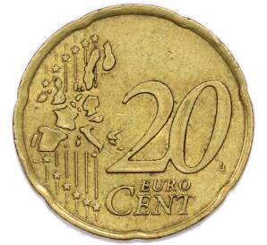 20 евроцентов 1999 года Франция — Фото №2