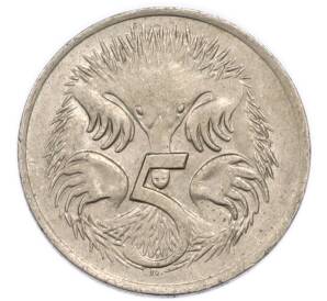 5 центов 1977 года Австралия — Фото №2