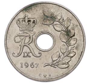 25 эре 1967 года Дания — Фото №1