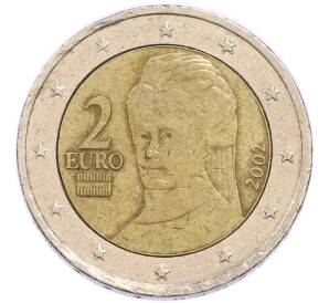 2 евро 2002 года Австрия — Фото №1