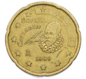 20 евроцентов 1999 года Испания — Фото №1