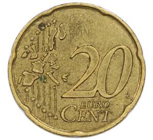 20 евроцентов 2002 года Франция — Фото №2