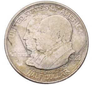 1/2 доллара (50 центов) 1923 года S США «100 лет Доктрине Монро» — Фото №1