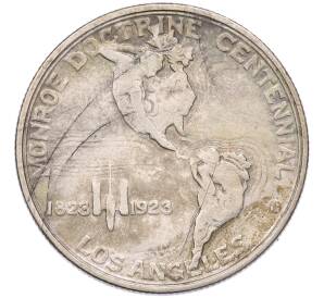 1/2 доллара (50 центов) 1923 года S США «100 лет Доктрине Монро» — Фото №2