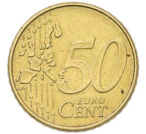 50 евроцентов 2002 года F Германия — Фото №2