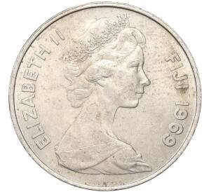 20 центов 1969 года Фиджи — Фото №2