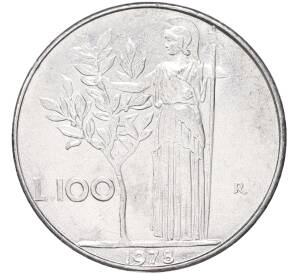 100 лир 1978 года Италия — Фото №1