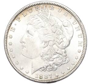 1 доллар 1887 года США — Фото №1