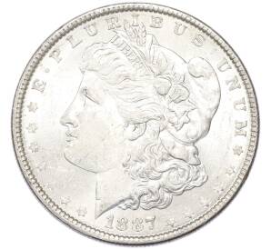 1 доллар 1887 года США — Фото №1