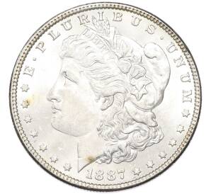 1 доллар 1887 года США — Фото №1