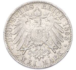 2 марки 1898 года Германия (Баден) — Фото №2
