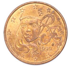 5 евроцентов 1999 года Франция — Фото №2