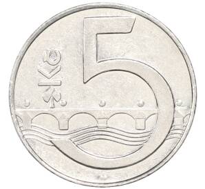 5 крон 1994 года Чехия — Фото №2