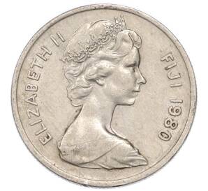 5 центов 1980 года Фиджи — Фото №2
