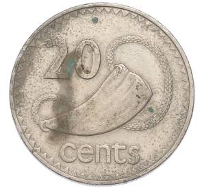 20 центов 1973 года Фиджи — Фото №1