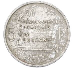 5 франков 1952 года Французская Океания — Фото №1